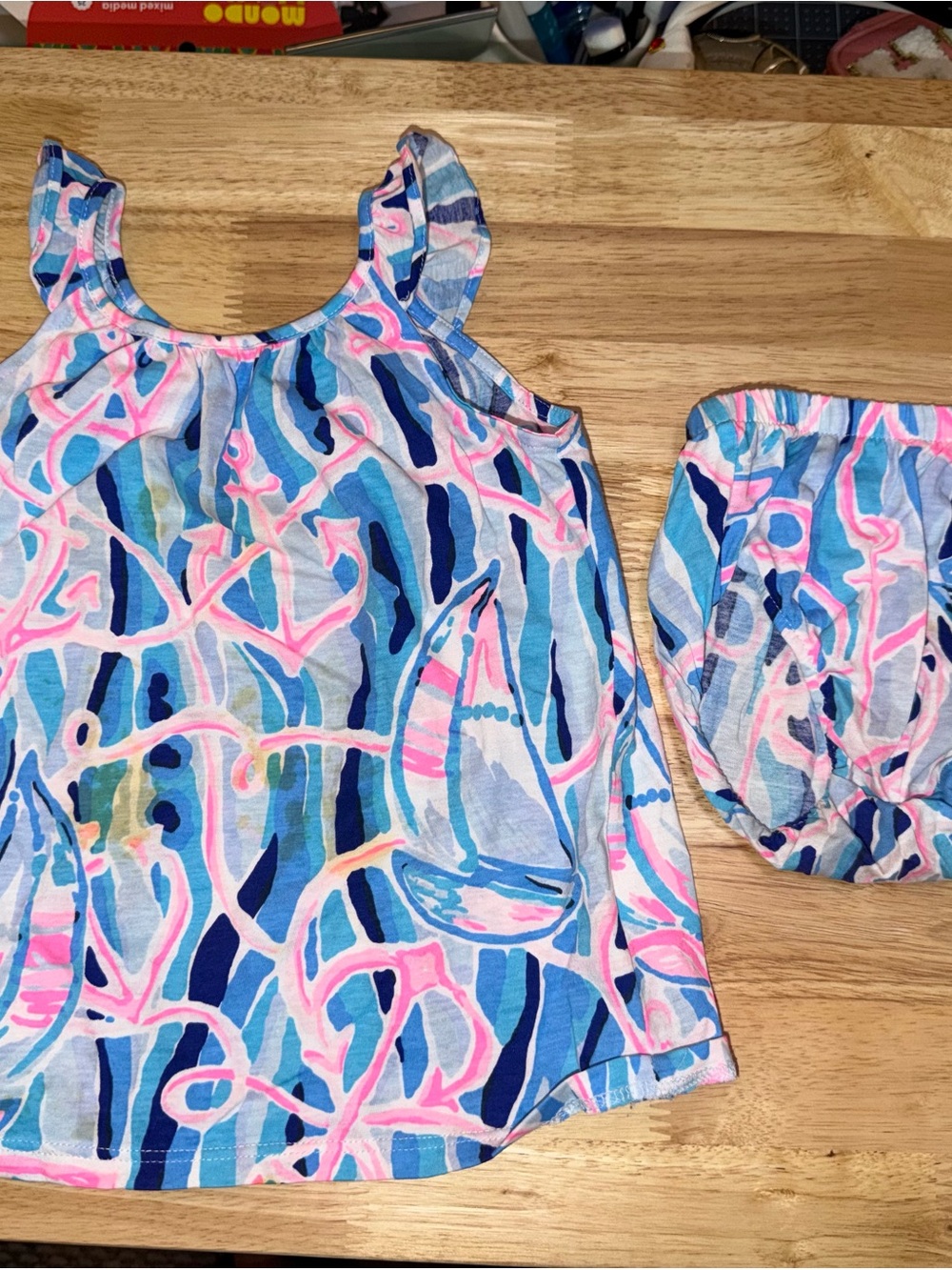 Lilly Pulitzer Infant Swing Dress GUC 6-12M